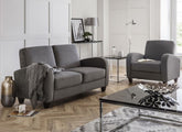 Vivo Dusk Grey Chenille Fabric 3+2